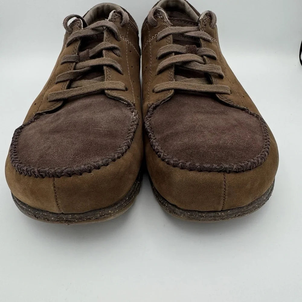 The North Face Hayden Shoes Mens 12 Brown Suede Leather Casual Hiking Shoes